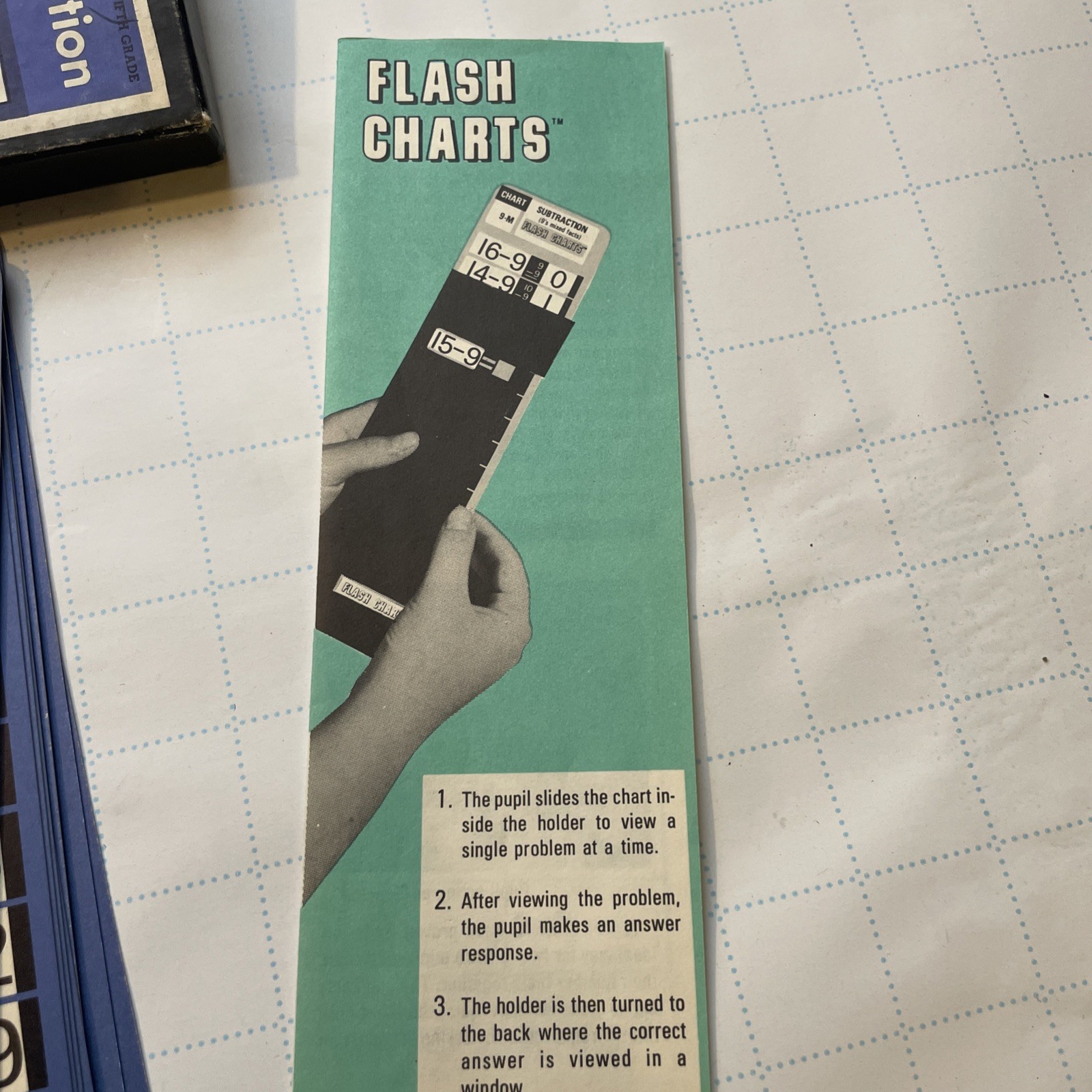 VTG-Multiplication Flash Charts-Third-Fifth Grade-World Research Co-1968