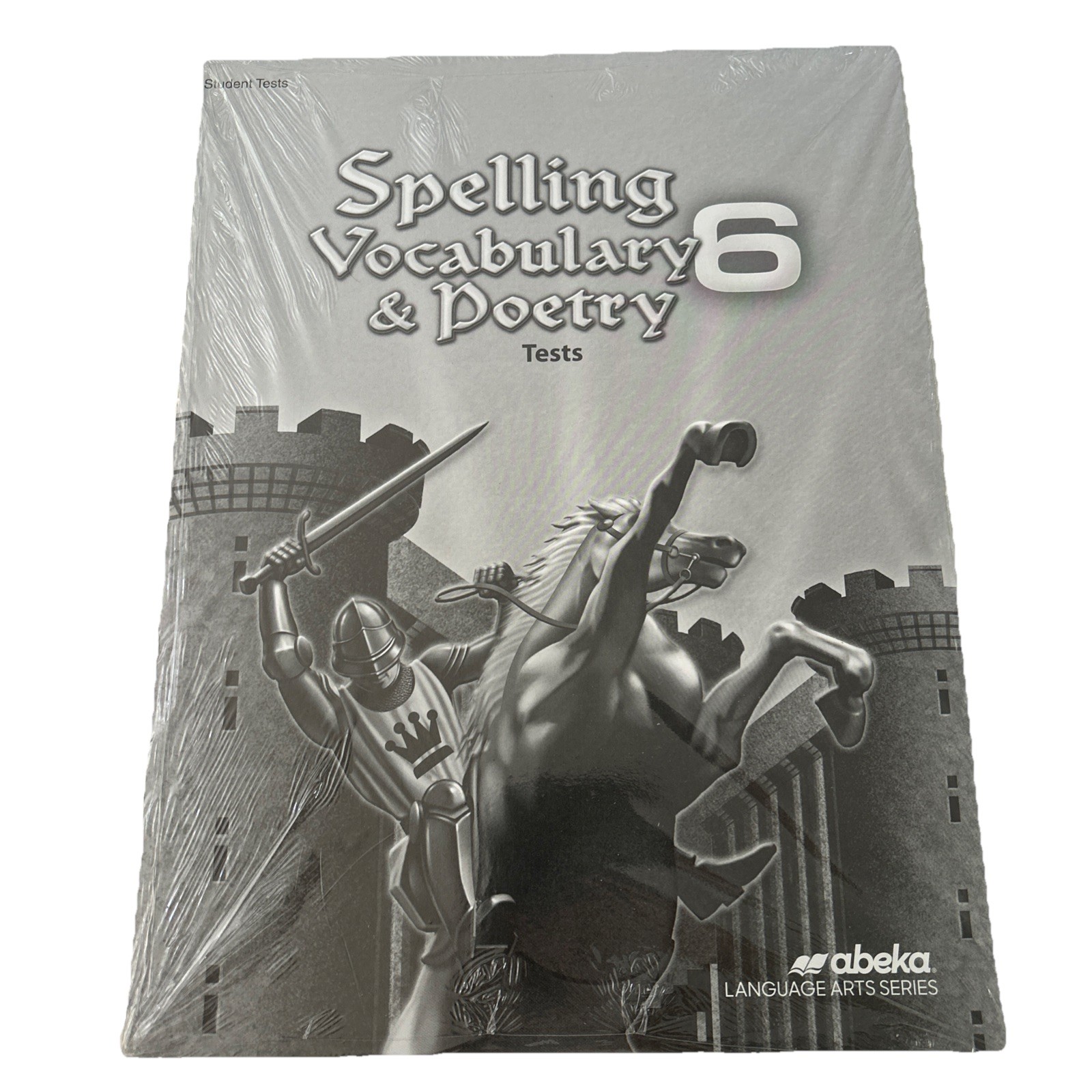 Abeka Spelling Vocabulary & Poetry 6 Tests Pack Sixth Edition Student