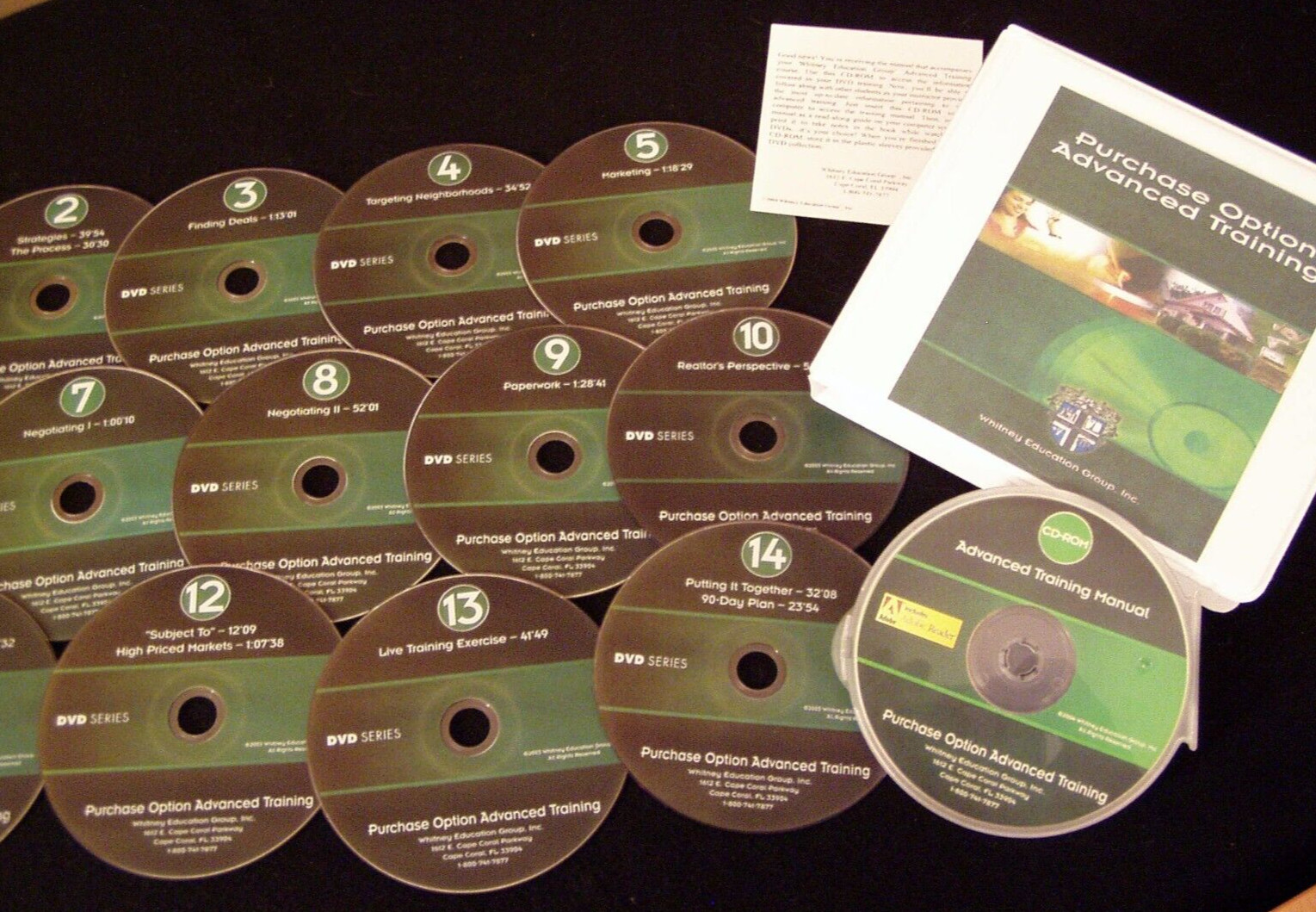 RUSS WHITNEY’S LEASE OPTION ADVANCED TRAINING COURSE DVD/CDROM