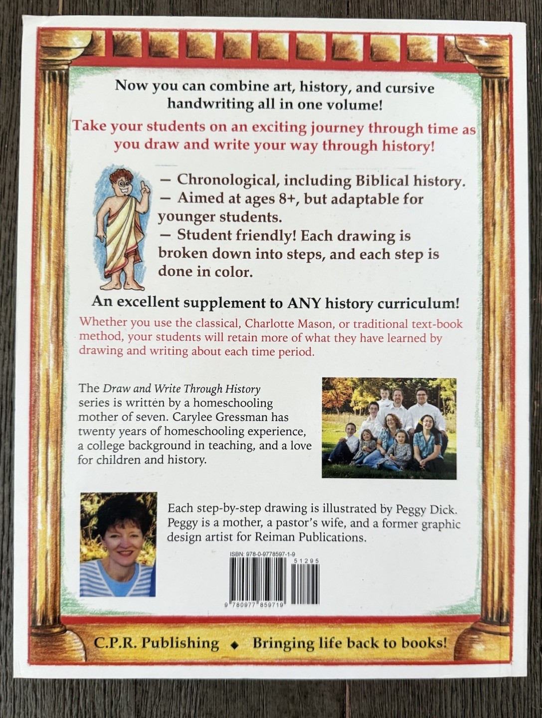 Draw and Write Through History Creation- Jonah, Greece-Rome by Carylee Gressman