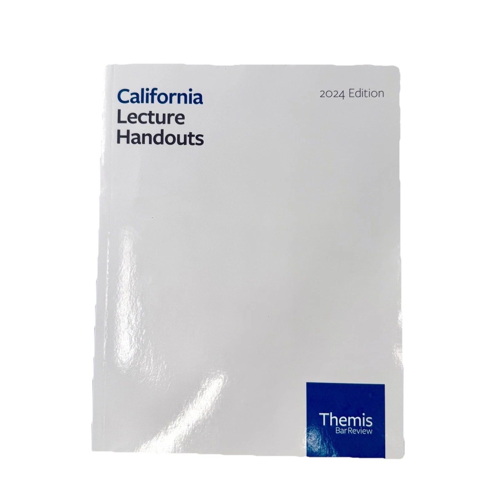 Themis Bar Review California Lecture Handouts 2024 Law Student Good Handwriting