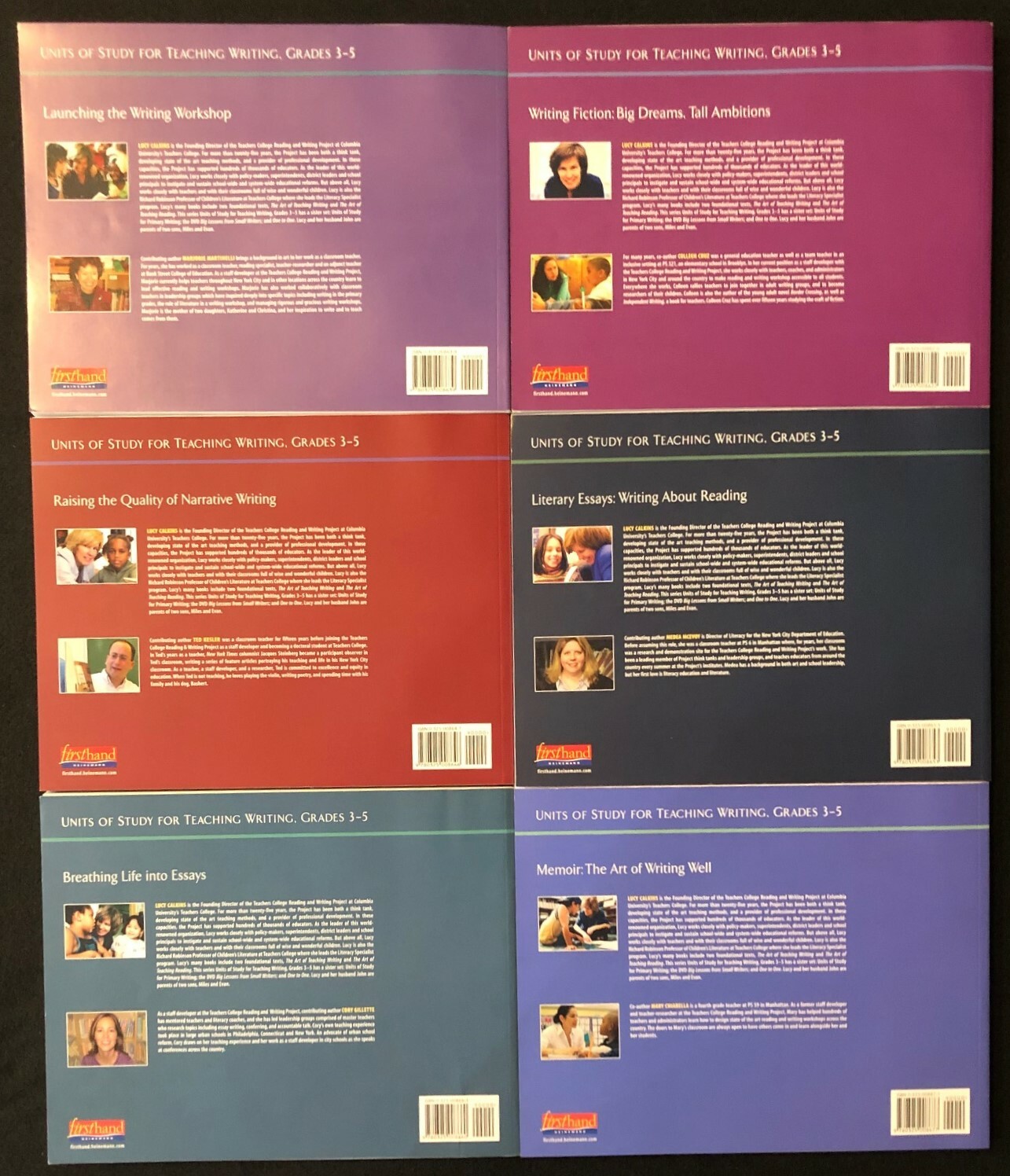 LUCY CALKINS Resources for Intermediate(3rd-5th) Writing -Manuals, Resources, CD