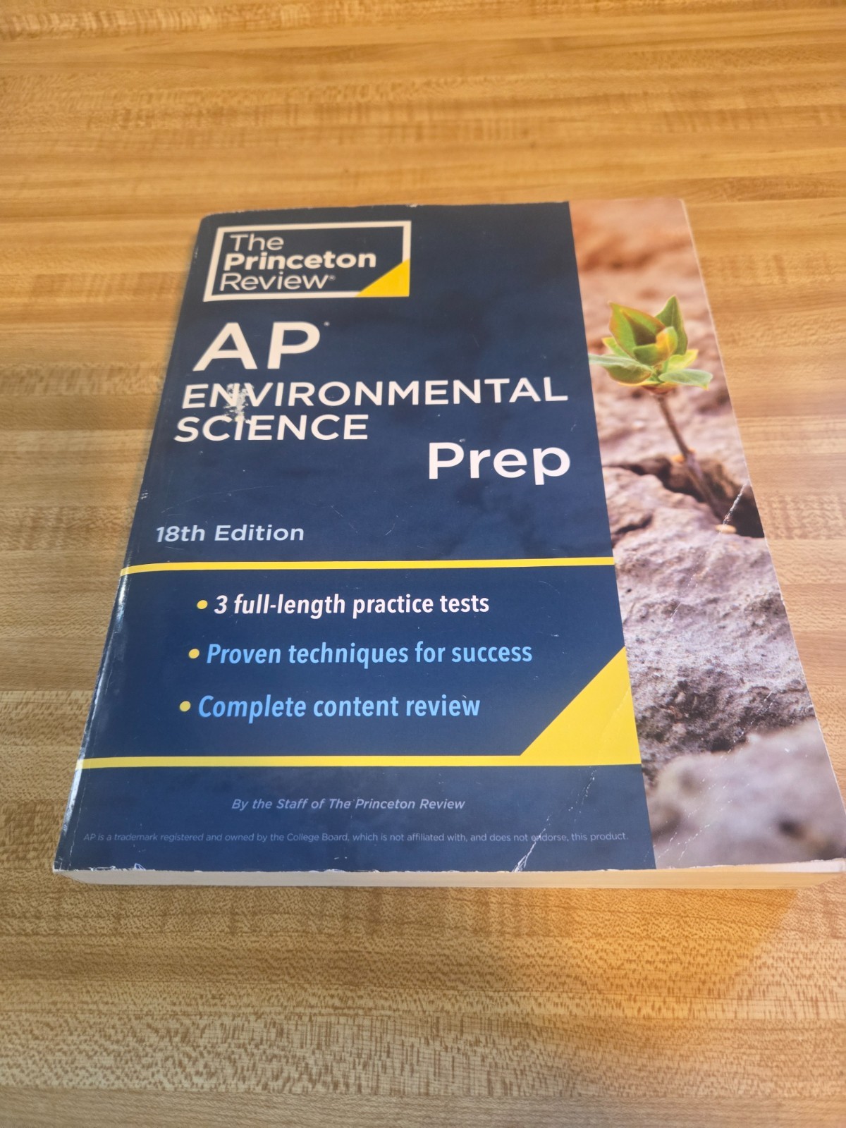 AP Environmental Science Prep The Princeton Review 18th Edition Study/Prep/Test