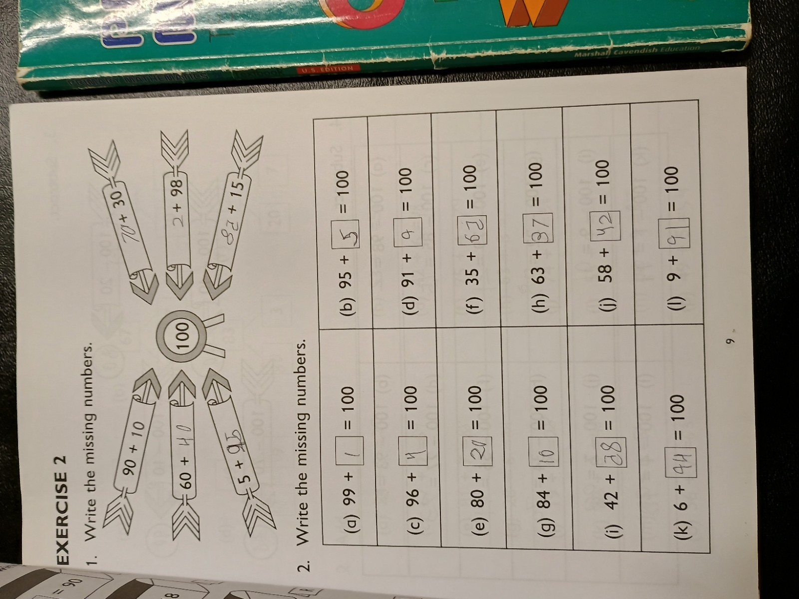 Primary Mathmatics 1B Workbook And Textbook Marshall Cavendish Education