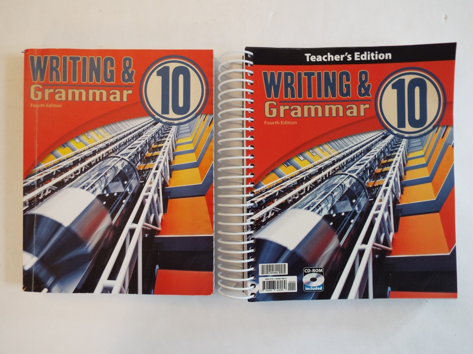BJU Press Writing and Grammar 10 4th Edition Student Text/Teacher Edition CD-ROM