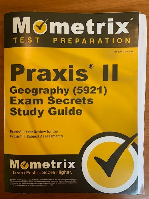 Praxis II Geography (5921) Exam Secrets Study Guide