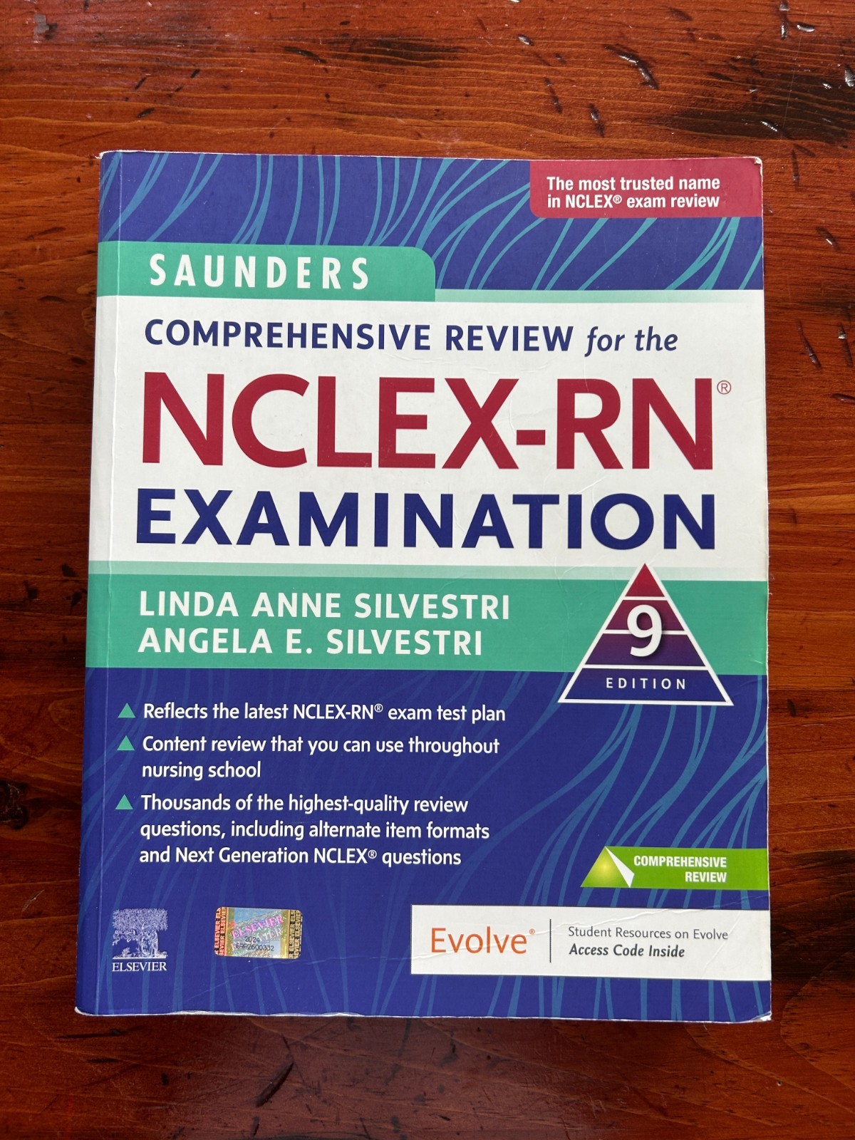 Saunders Comprehensive Review for the NCLEX-RN® Examination 9th Edition w/ CODE
