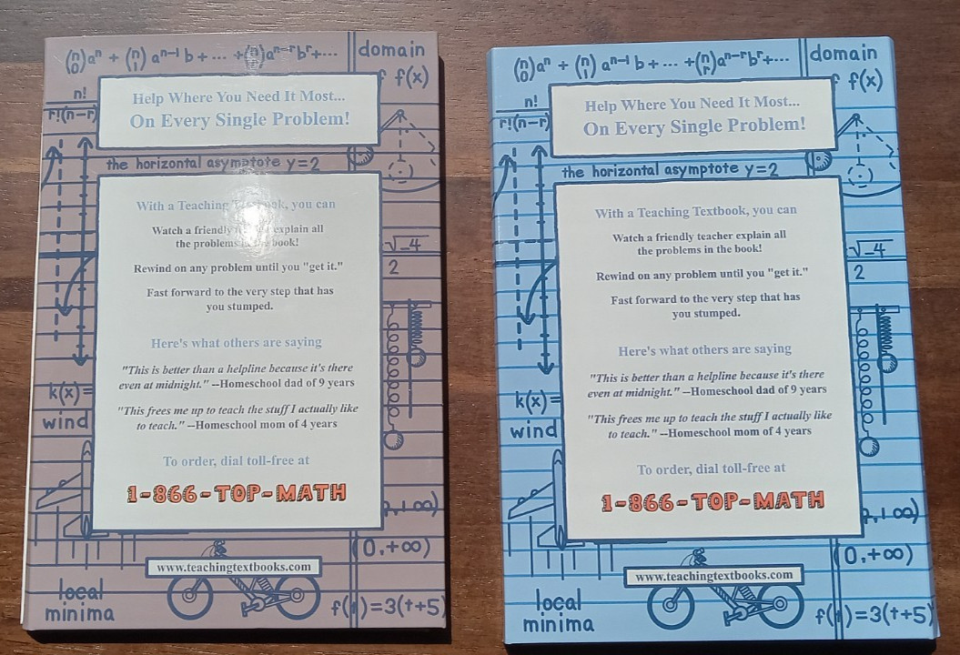 Teaching Textbooks PRE-CALCULUS SOLUTIONS, LECTURE & PRACTICE Dvds used