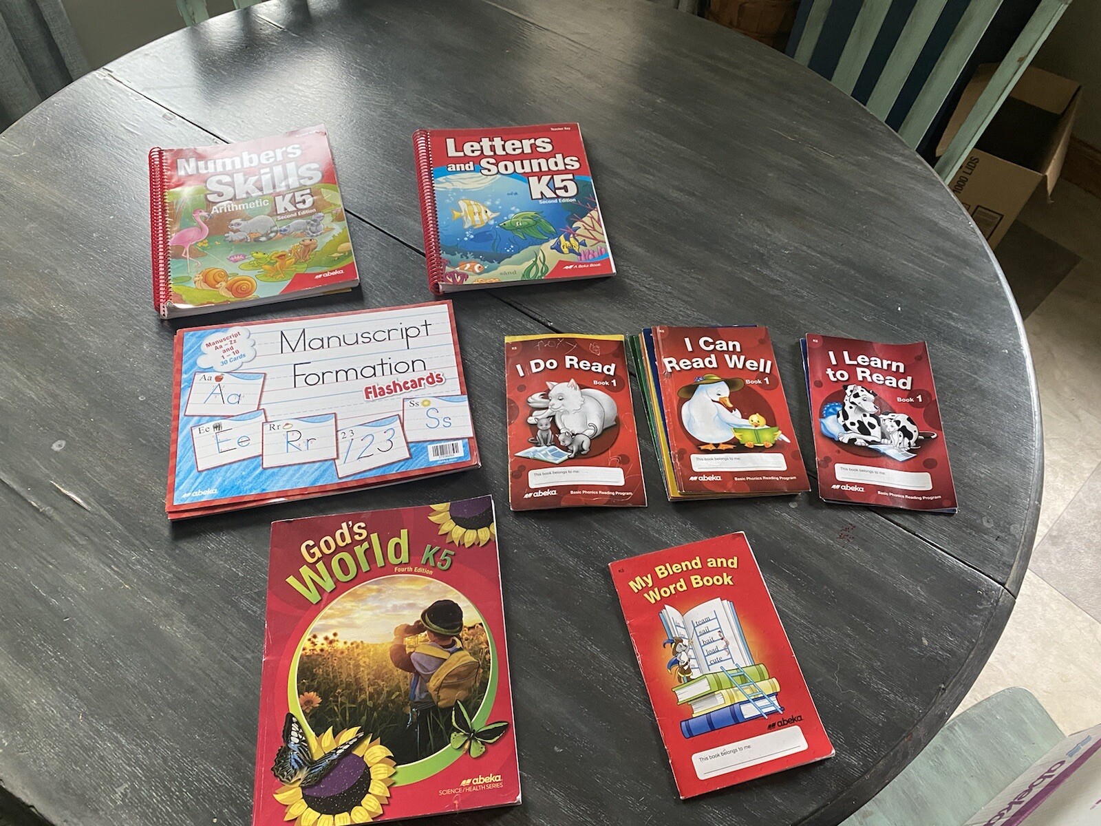 abeka k5 curriculum Non consumables