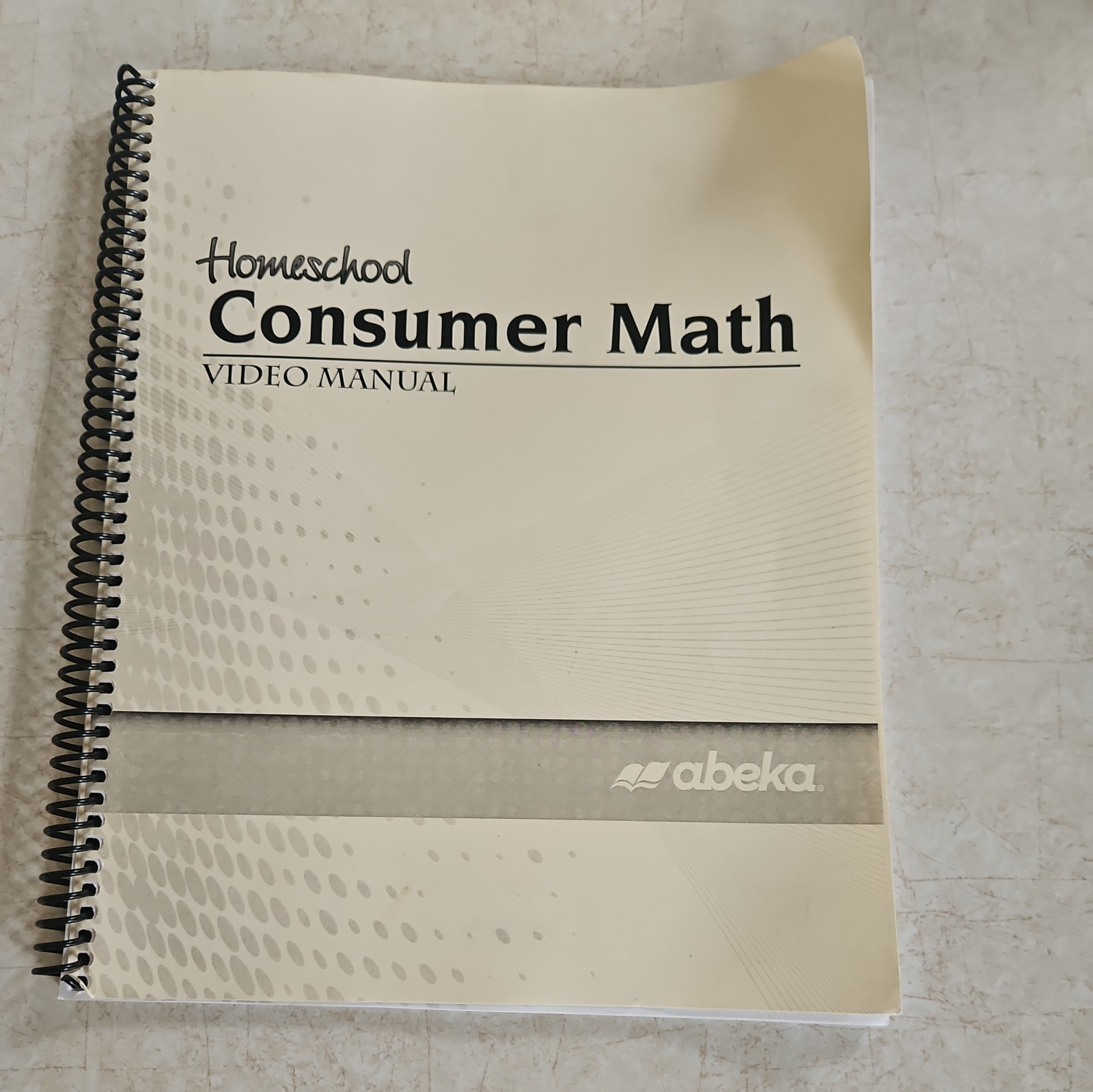Abeka Consumer Math Video Manual Homeschool Daily Guides