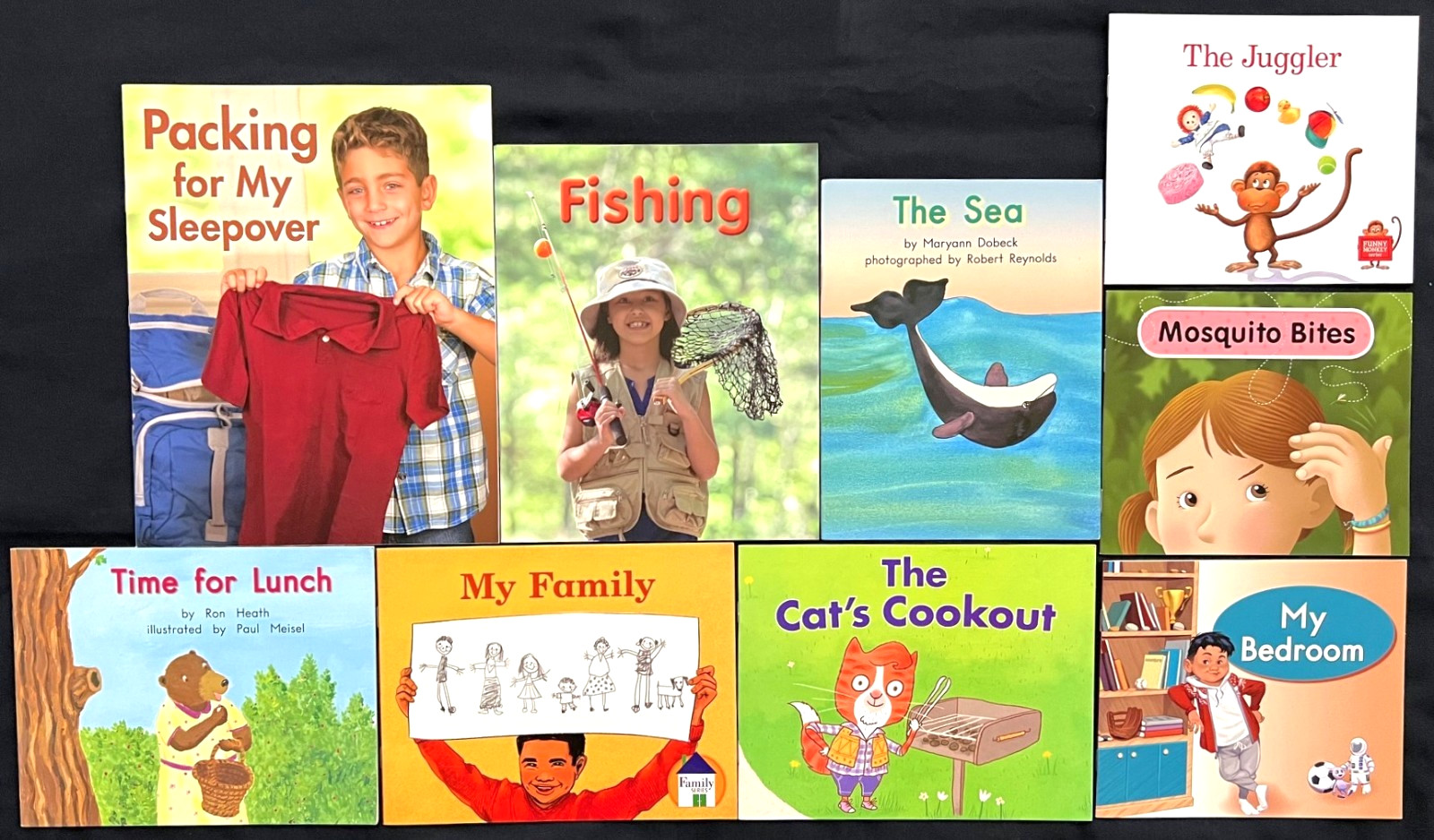 Kindergarten – FOUNTAS & PINNELL – Guided Reading Level A – D (9 Books)