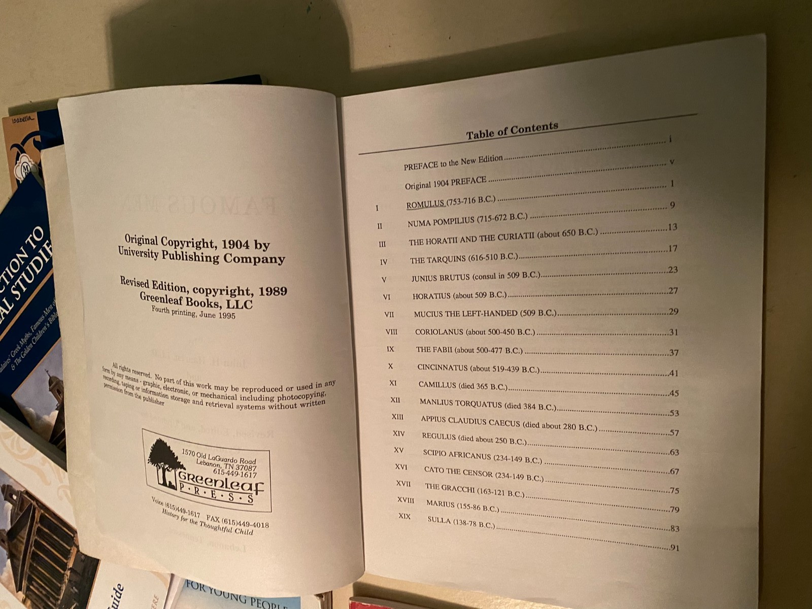 Memoria Intro to Classical Studies – Set Teacher’s Student book & three texts