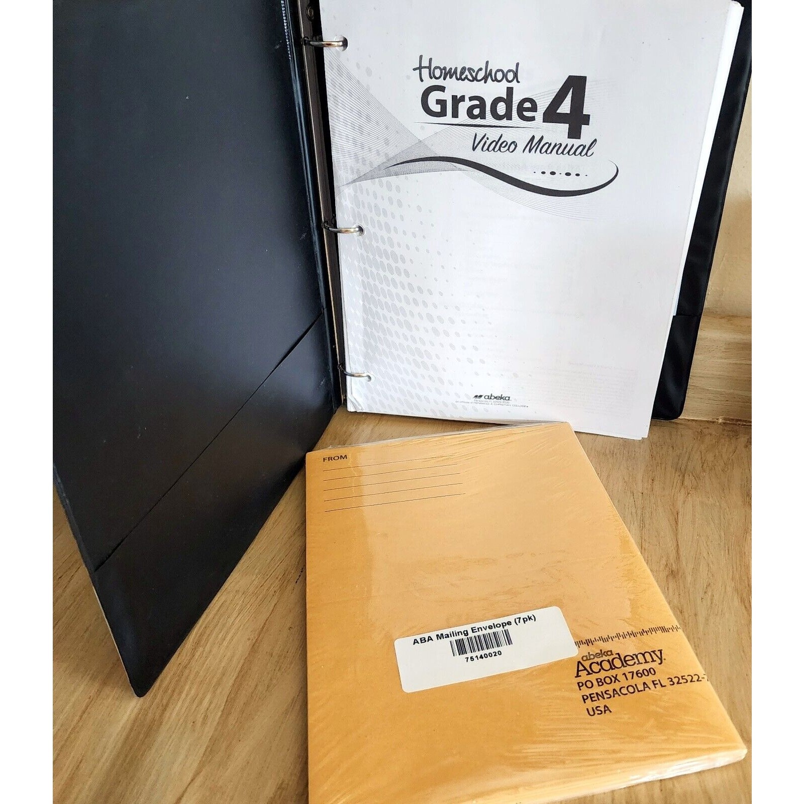 Abeka Grade 4 Homeschool Video Manual 4th Grade Lesson Plans In Binder & Env.