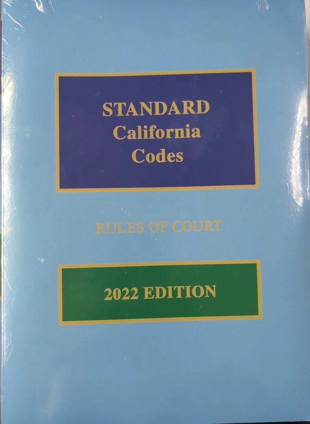 Standard California Codes 2022 – Rules Of Court SEALED free shpg