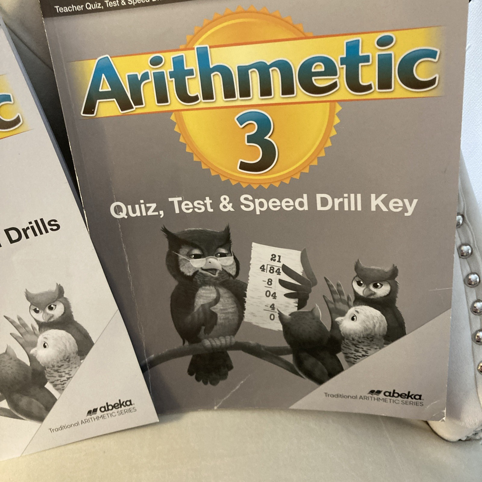 Abeka Arithmetic 3 Student Quiz Test Speed Drill + Teacher Test, Quiz, NEW
