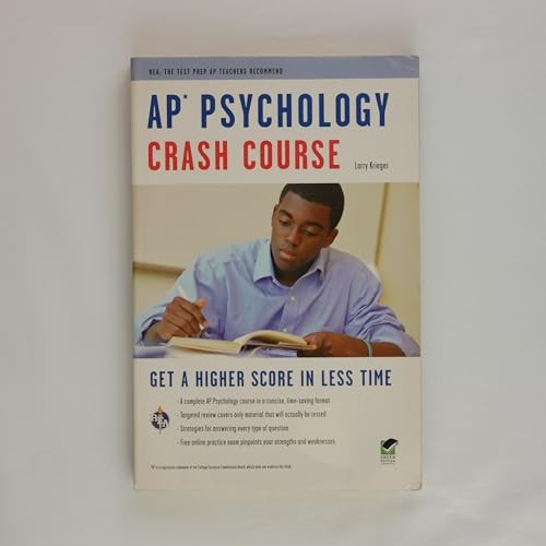 AP Psychology Crash Course (AP Crash…, Krieger, Larry