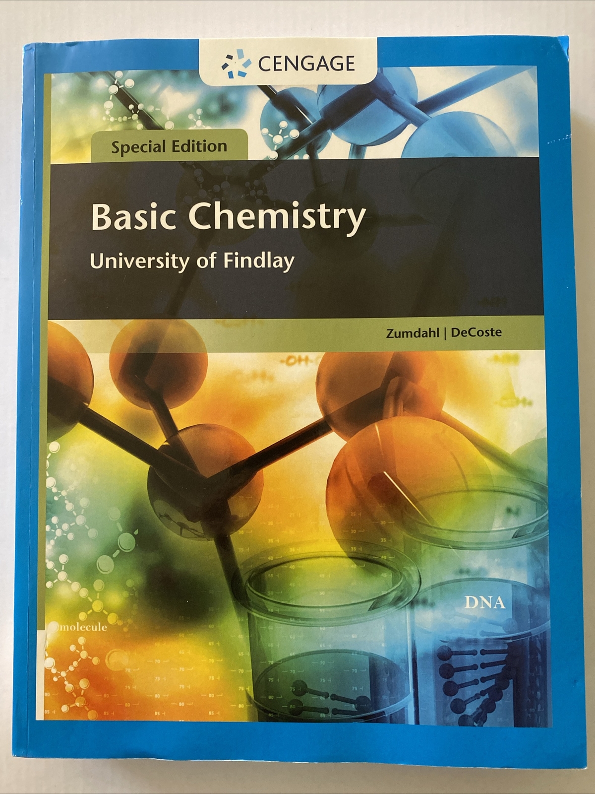 Basic Chemistry Zumdahl DeCoste Special Edition U Of Findlay 2015