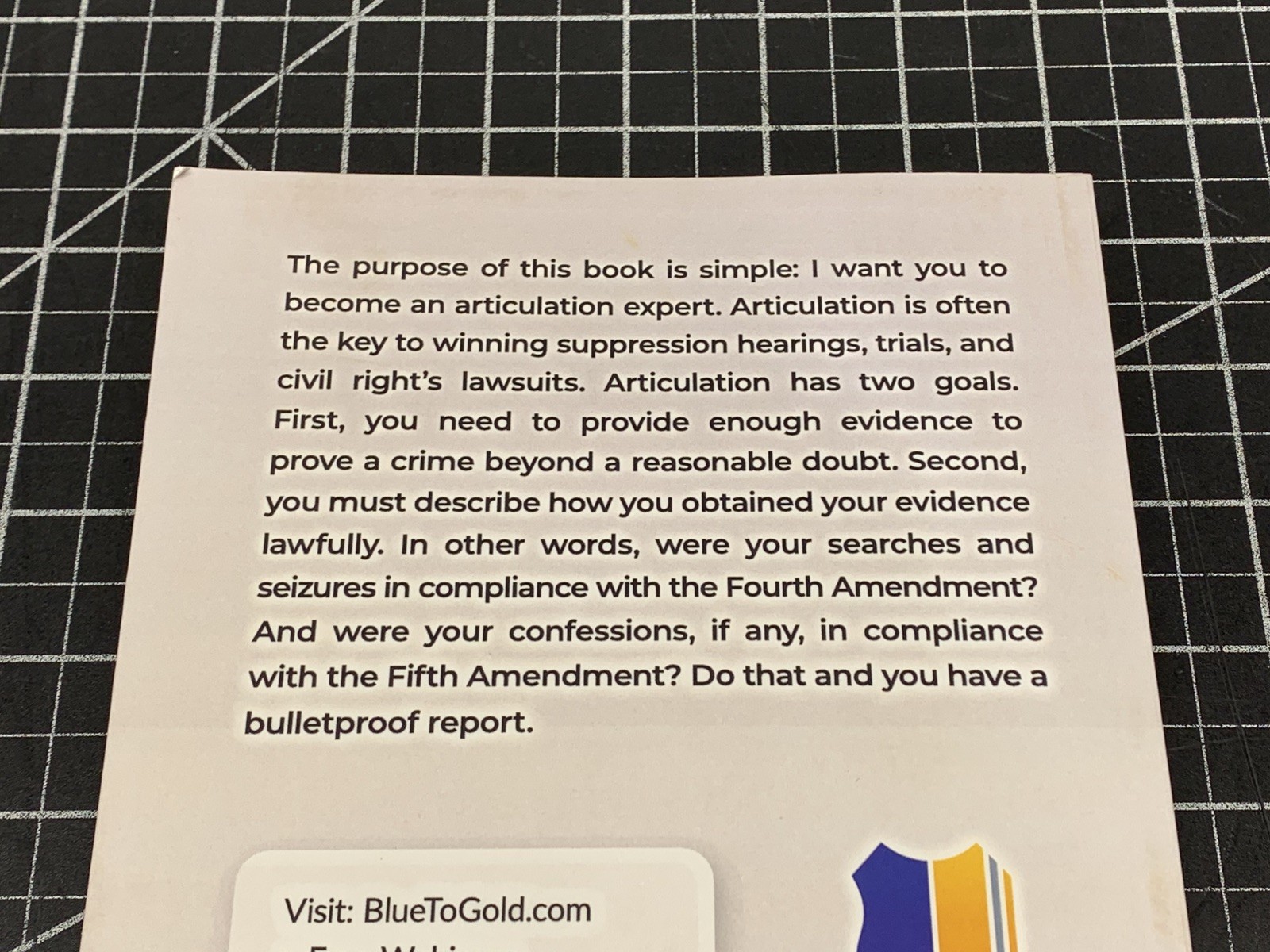 Bulletproof Report Writing A Field Guide for Police Officers – Anthony Bandiero