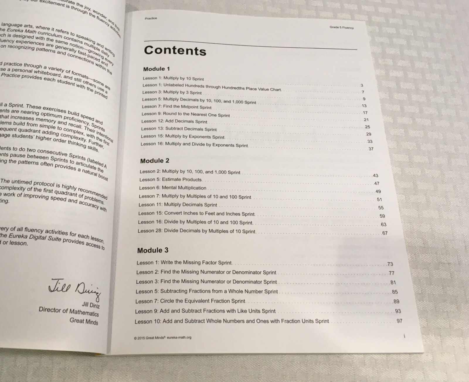 EUREKA MATH / GRADE 5 FLUENCY / PRACTICE / STUDENT CONSUMABLE WORKBOOK / NEW