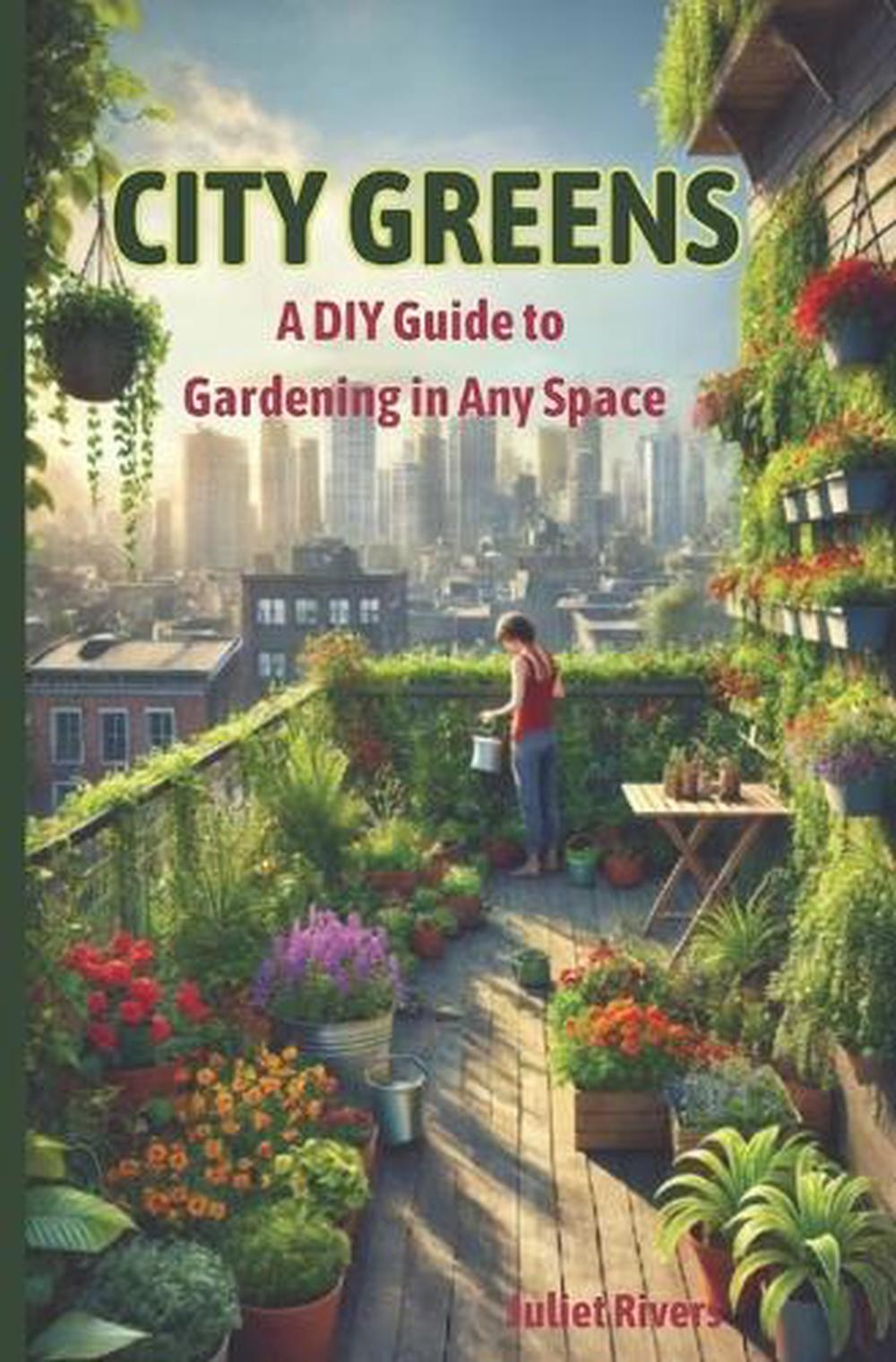City Greens: A DIY Guide to Gardening in Any Space by Juliet Rivers Paperback Bo