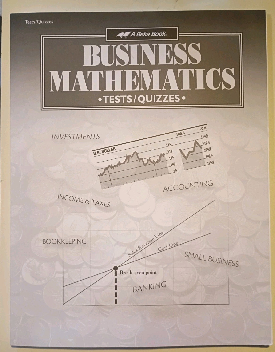 Like New New Abeka Business Mathematics Tests/Quizzes Student