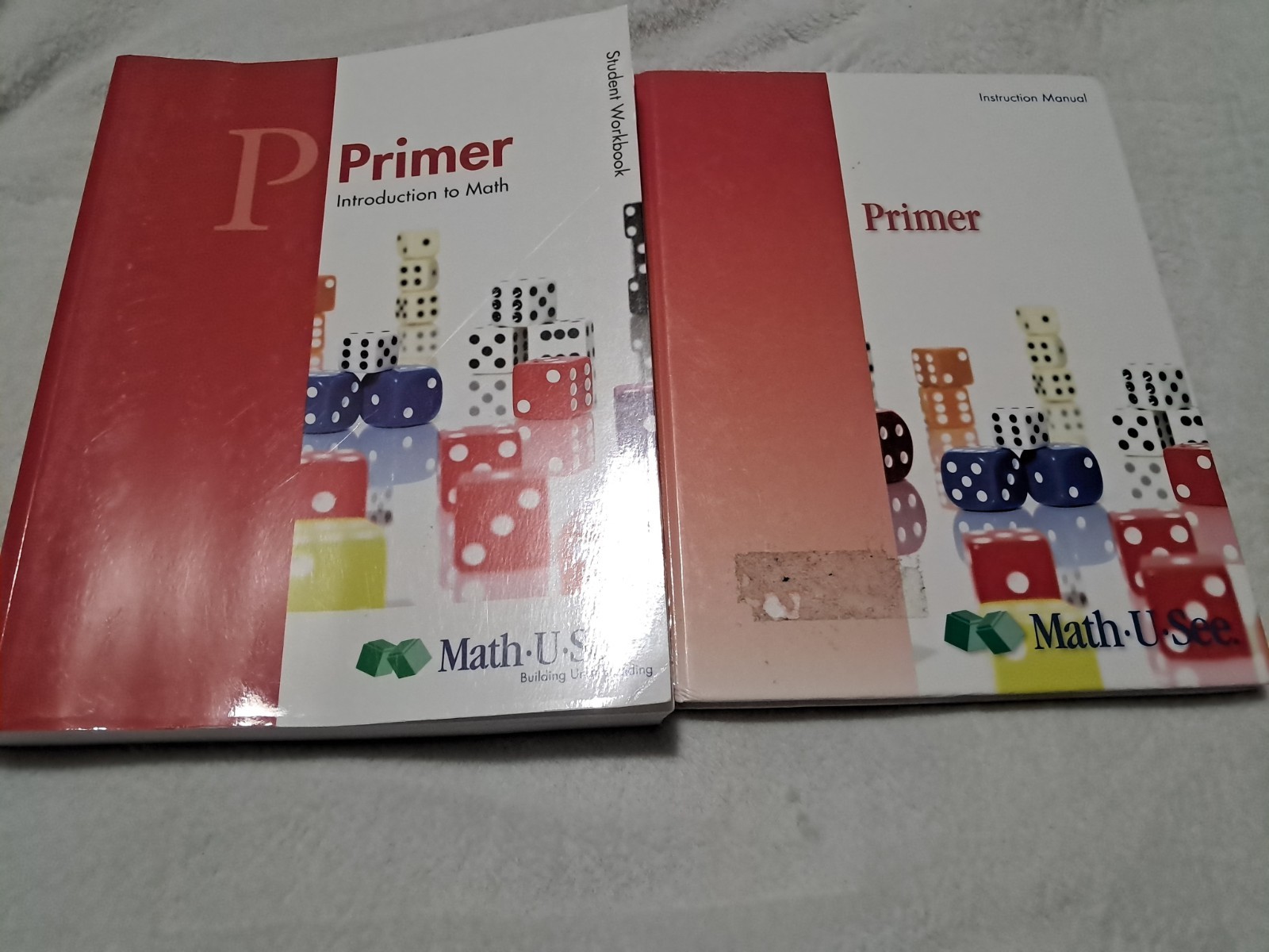 Math-U-See Primer Student Workbook And Instruction Manual Set Demme