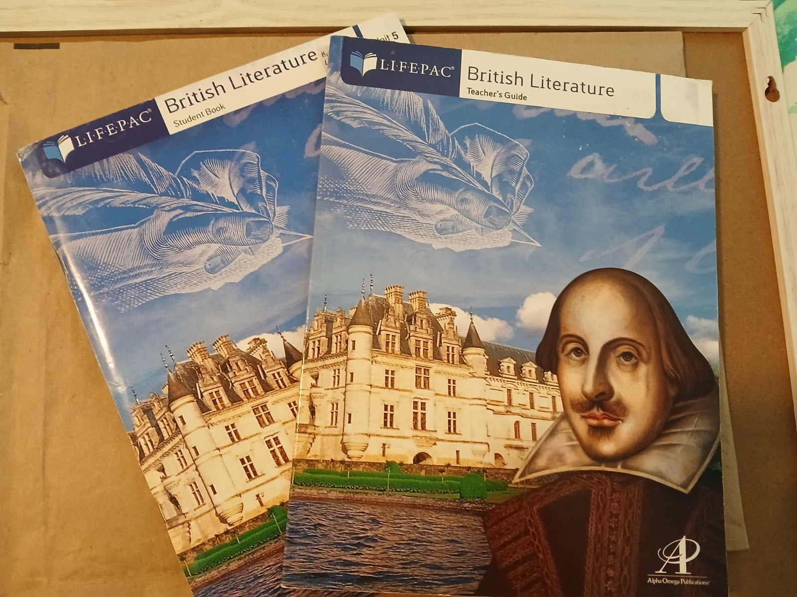 ALPHA OMEGA LIFEPAC ELECTIVE BRITISH LITERATURE TEACHER GUIDE & STUDENT BOOK 5