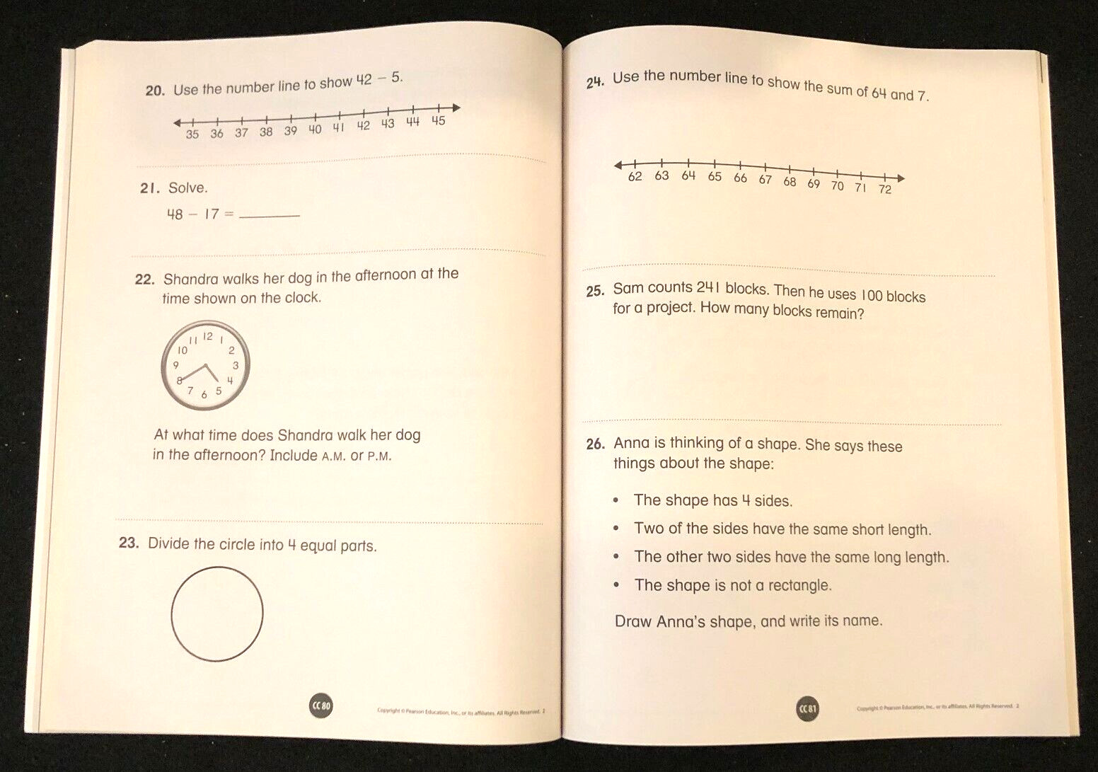 2nd Grade – Pearson enVision STANDARDS PRACTICE WORKBOOKS – Common Core (2012)