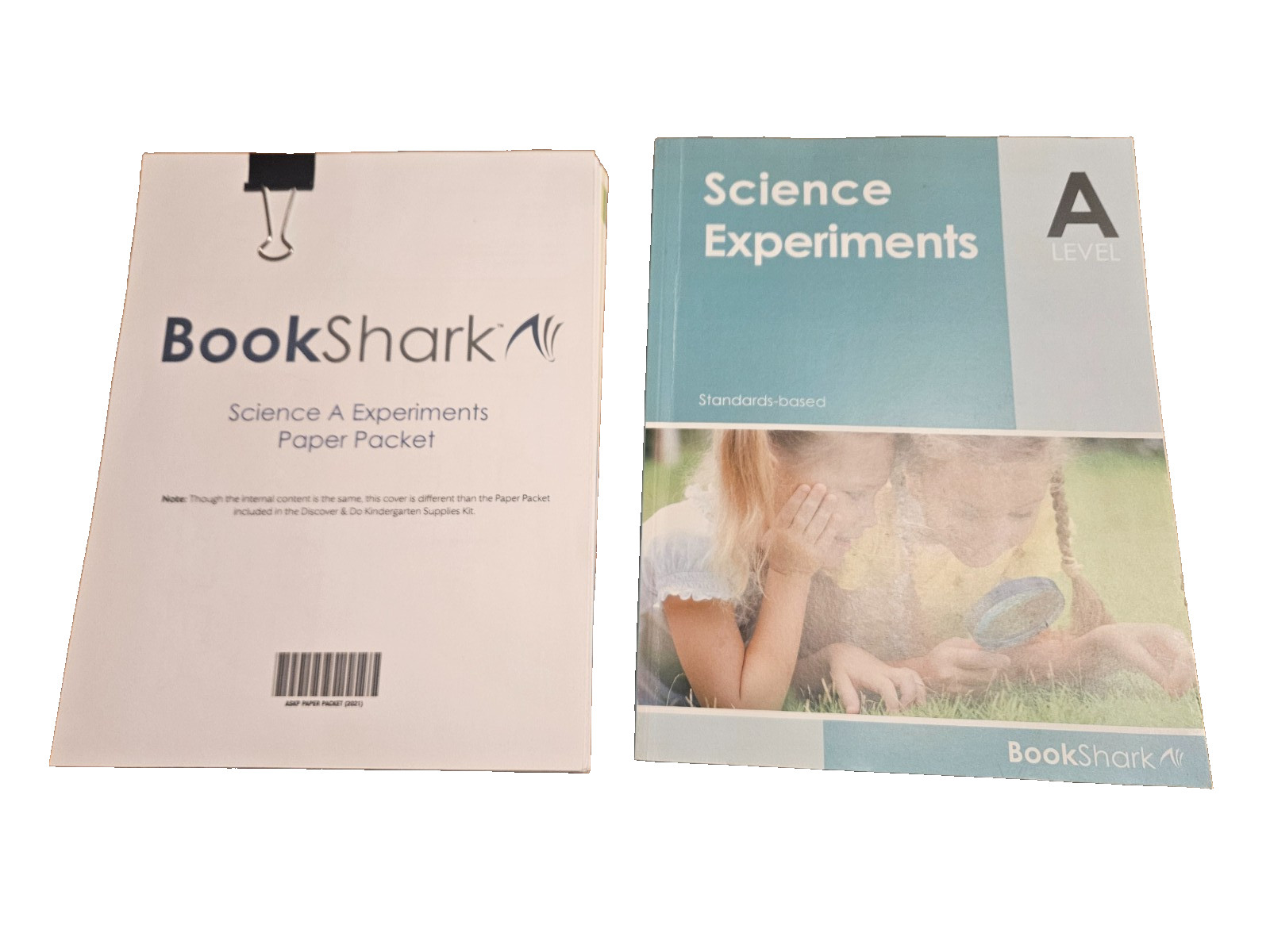 Bookshark Science Level A – Experiments Book and Paper Packet Like New!!