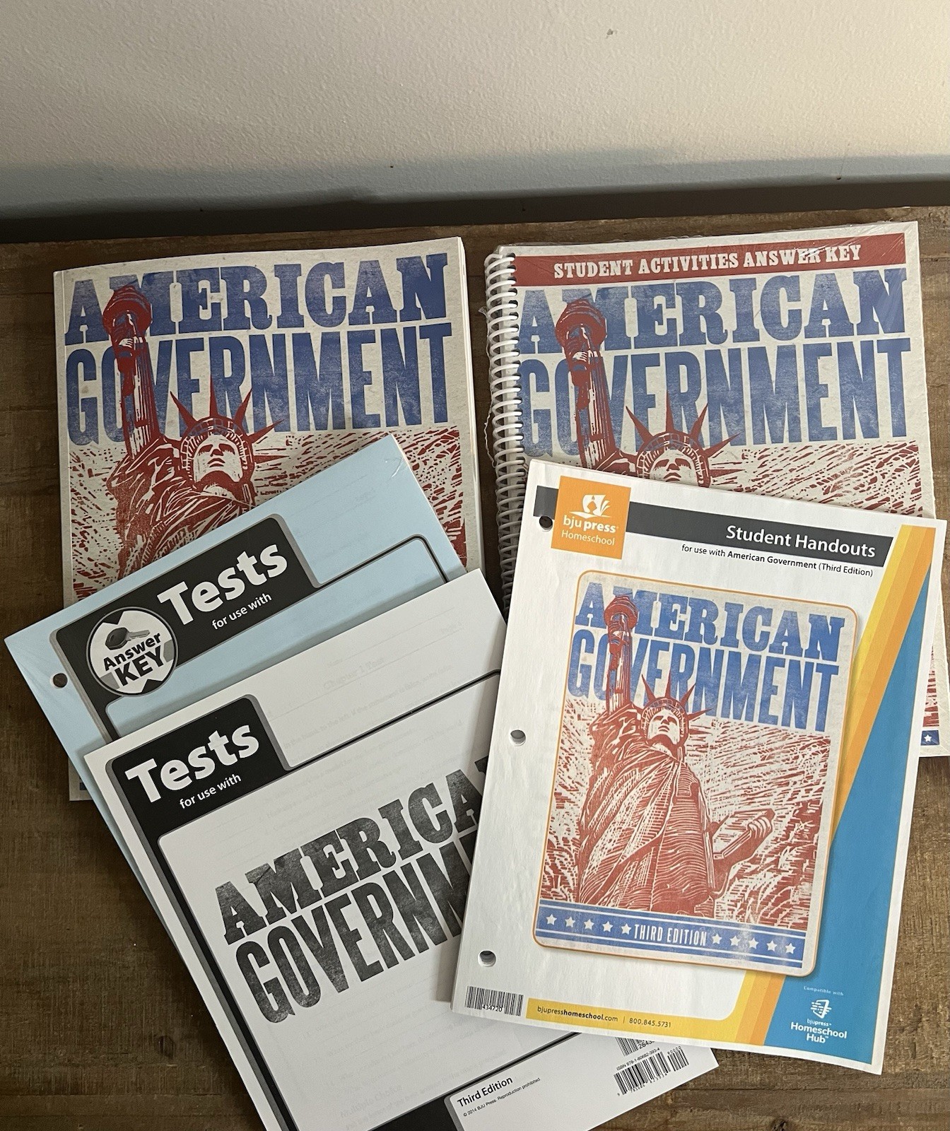 BJU Press Homeschool American Government Third Edition