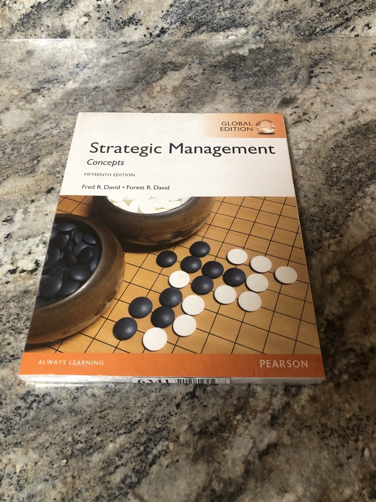 New Pearson Strategic Management Concepts 15th Global Edition