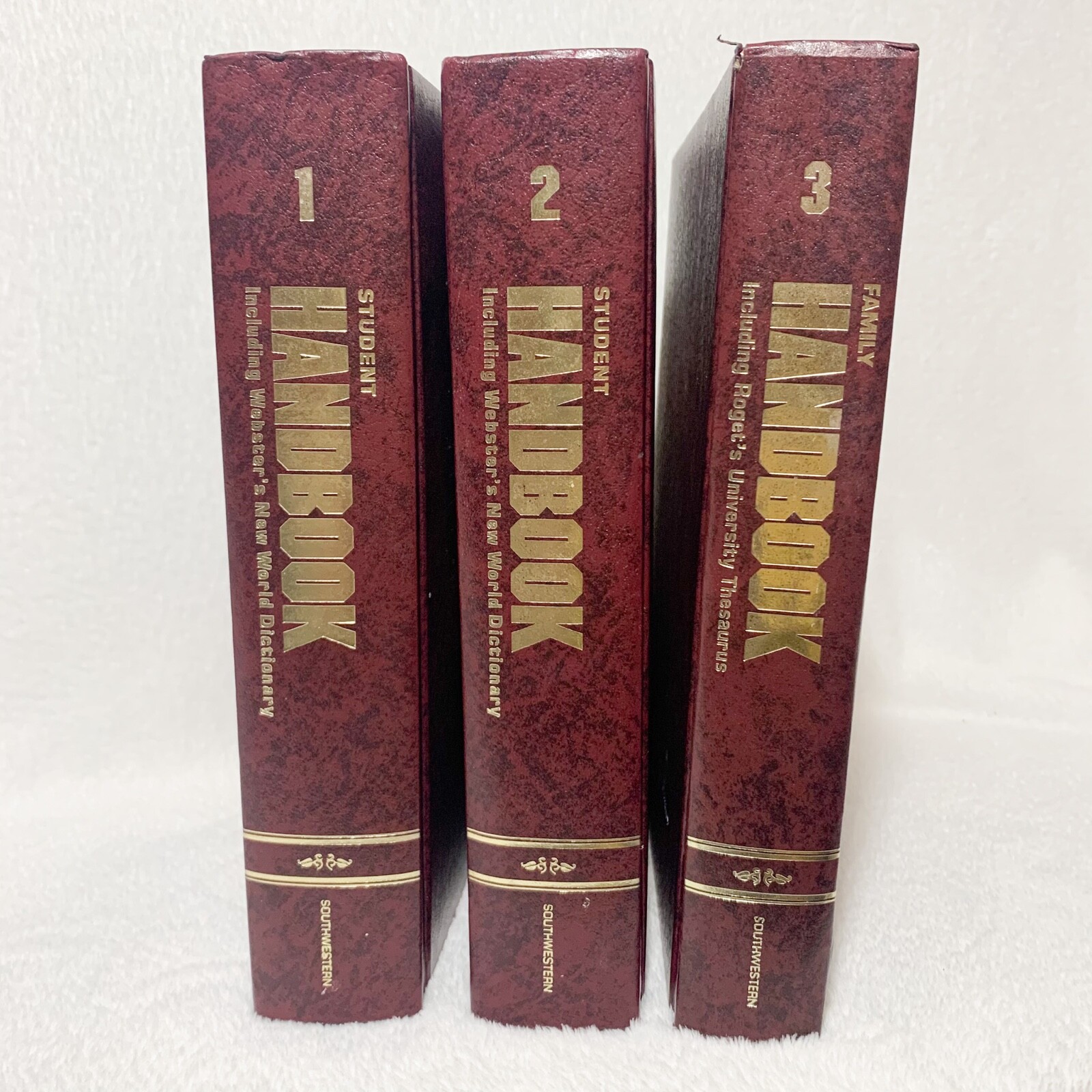 1980’s STUDENT HANDBOOK Volumes 1-3 Reference/Homeschool Resource