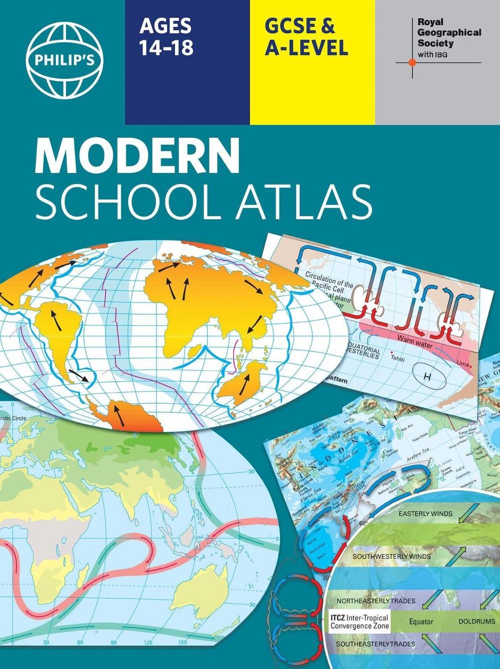 Philip’s RGS Modern School Atlas: Paperback 101st Edition by Philip’s Maps Paper