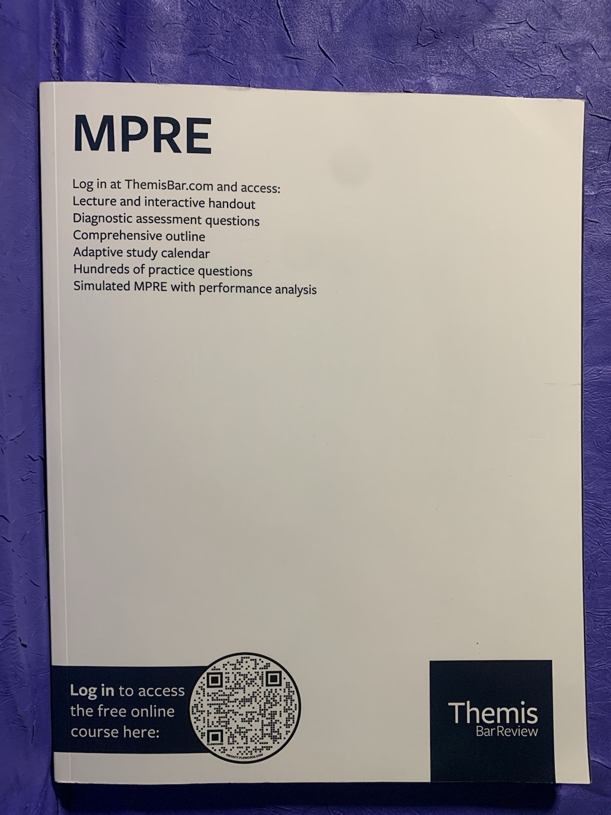 Themis Bar Review MPRE 2023 Edition Book Trade Paperback