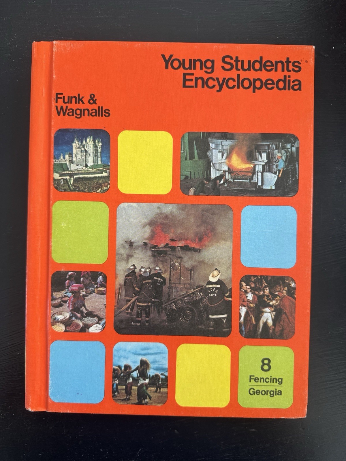 1972-73 YOUNG STUDENTS ENCYCLOPEDIA COMPLETE SET 1-20 HARDCOVER FUNK & WAGNALLS