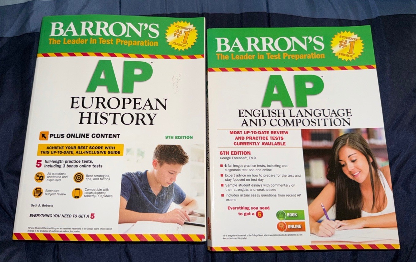 Barron’s AP European History And English Language And Composition Test Prep