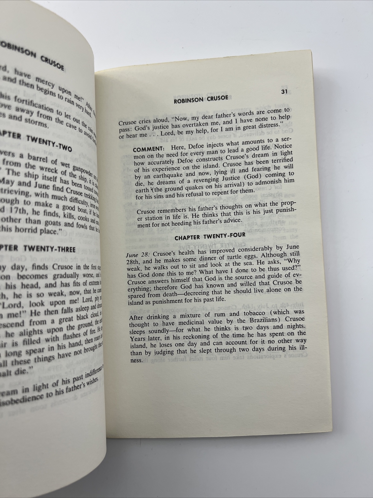 MONARCH NOTES DANIEL DEFOE’S ROBINSON CRUSOE Thomas A Duff