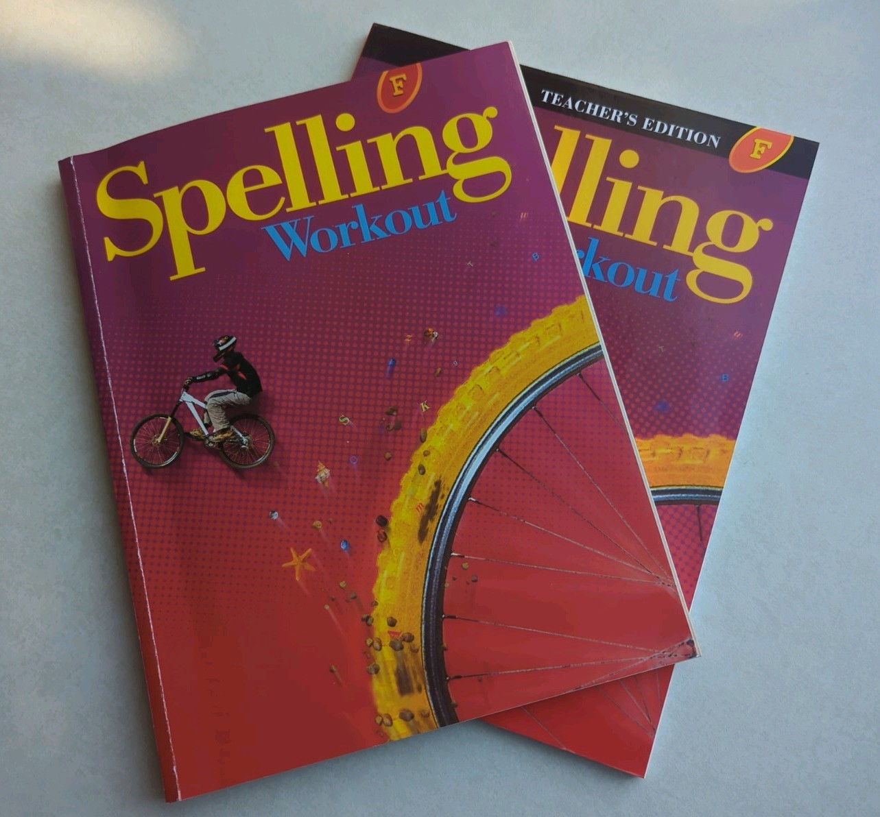 Spelling Workout Level F 6th Grade Workbook and Teacher Edition Set