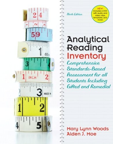 ANALYTICAL READING INVENTORY: COMPREHENSIVE By Mary Lynn Woods & Alden J. Moe VG