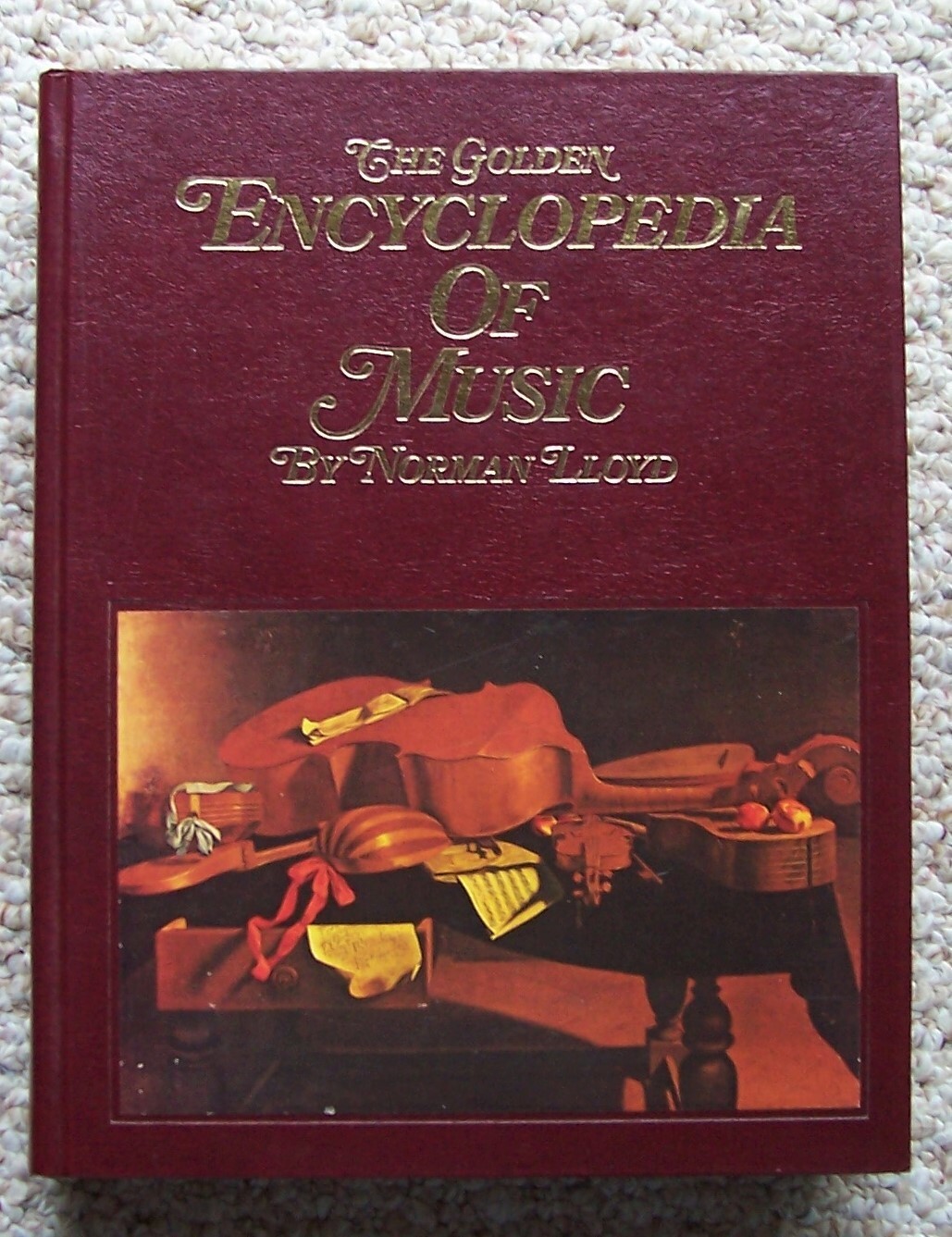 1968 The Golden Encyclopedia of Music Book by Norman Lloyd