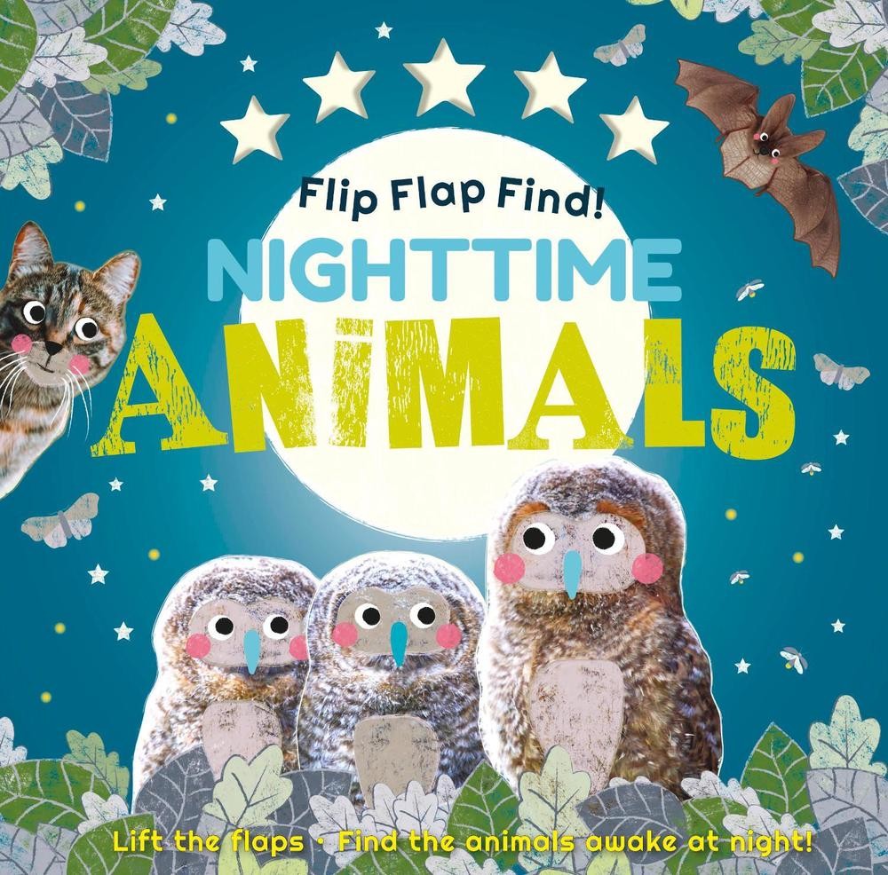 Flip Flap Find! Night-time Animals: Lift the flaps. Find the animals awake at ni