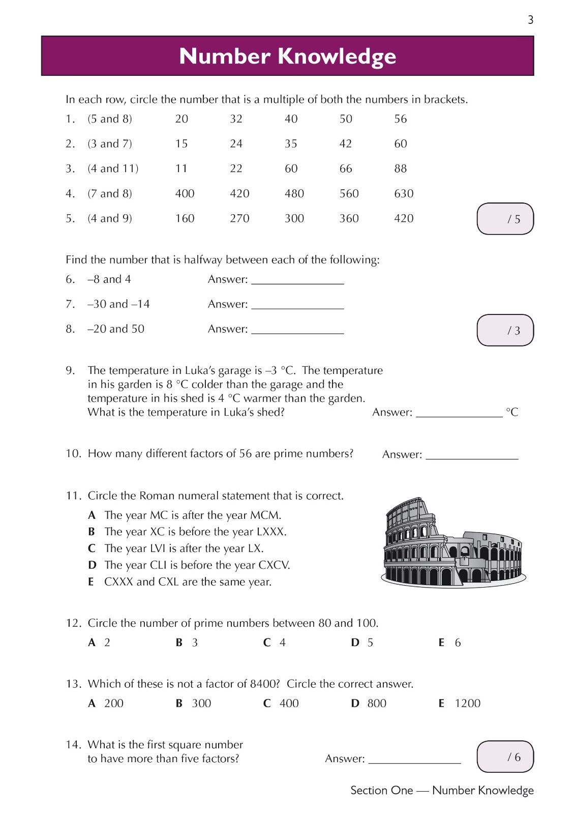 11+ Plus GL Year 6 Maths Stretch Practice Book & Assessment Test with Answer New