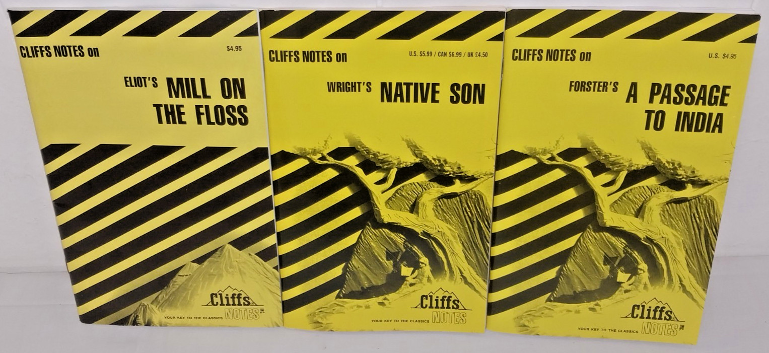 14 Cliffs Notes PB Prep Guides ~Mixed Lot~ Shakespeare, Dickens, Faulkner, Eliot