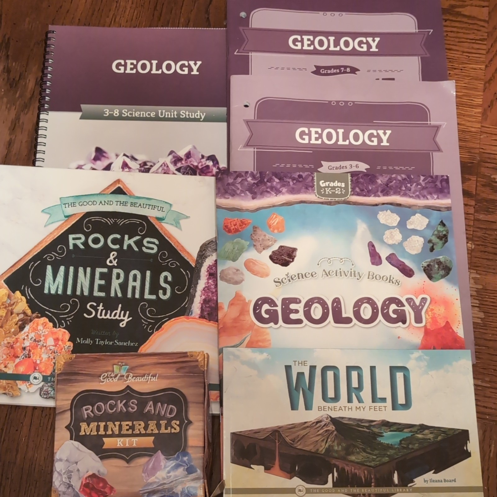 The Good and the Beautiful Geology Study Set w/ Student Journal, 2022 Gr 3-8