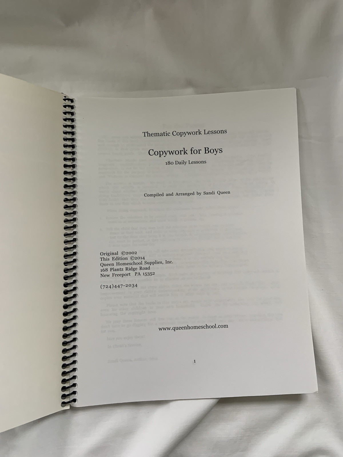 Thematic Copywork Lessons – Copywork for Boys – Grades 4-12 Homeschool Cursive