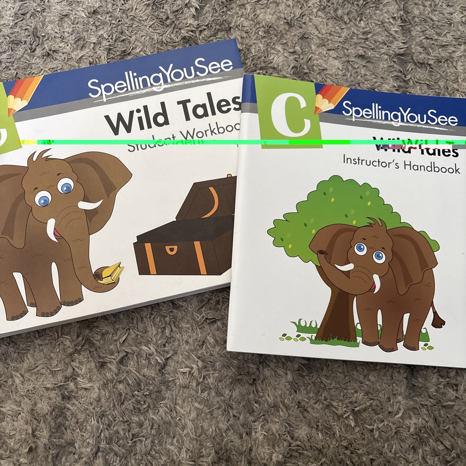 Spelling You See C Wild Tales Instructor’s Handbook and student book