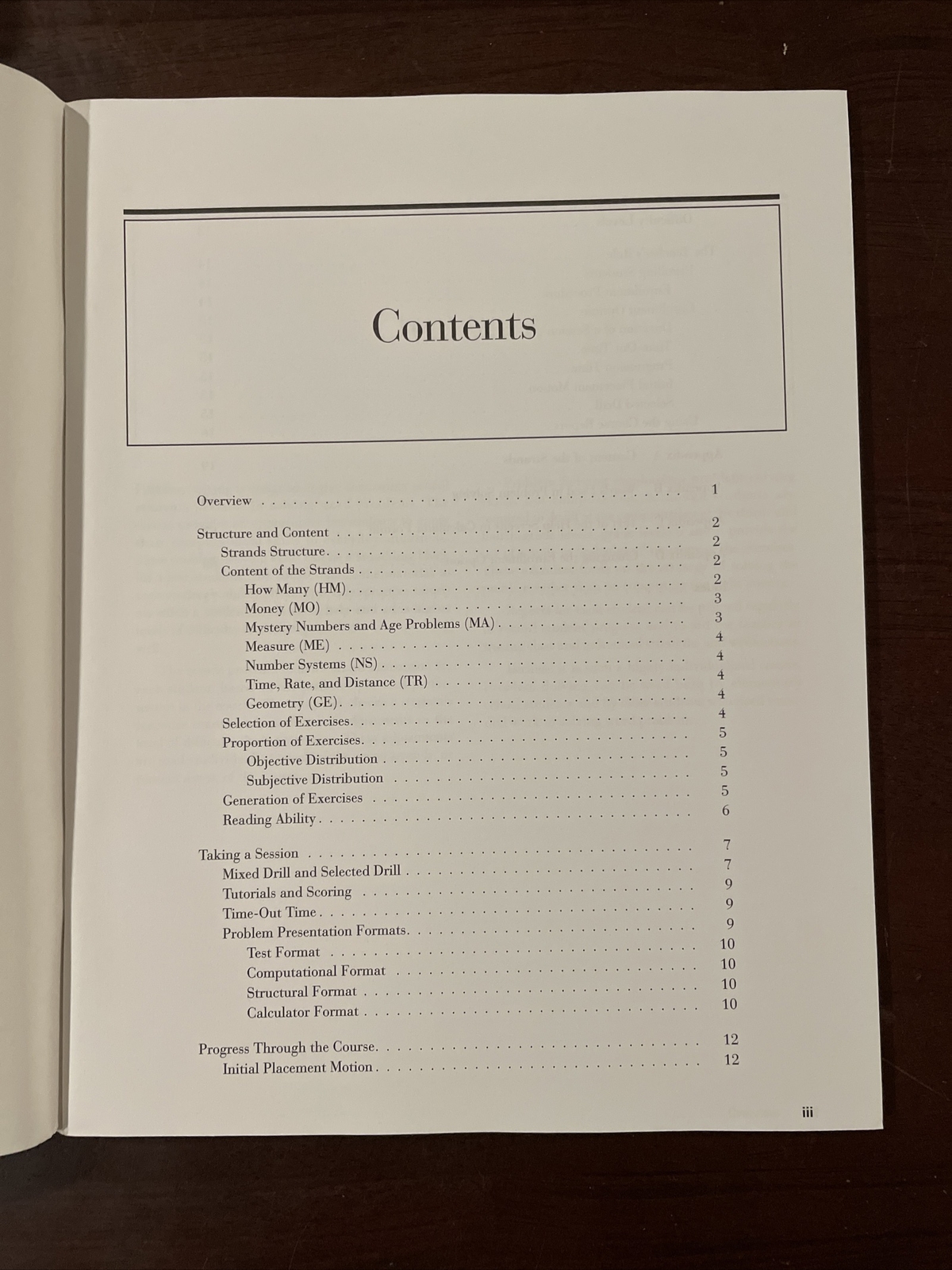 Computer Curriculum Corporation Problem Solving Teachers Handbook Math
