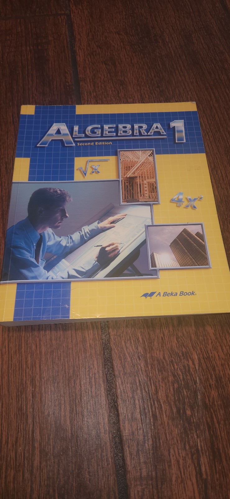 Algebra 1 (Abeka) Almost Complete Student/Teacher Kit, Very Good Cond/textb worn