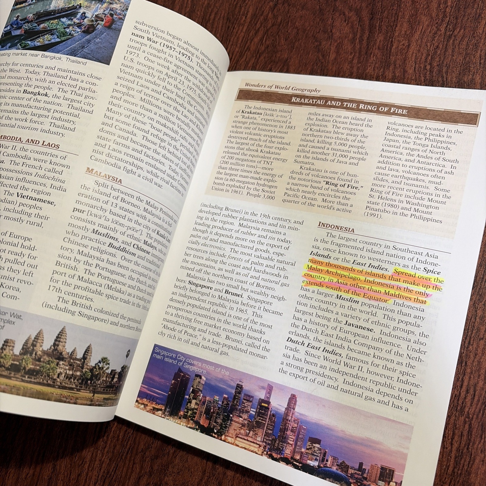 abeka world geography Second Edition Used