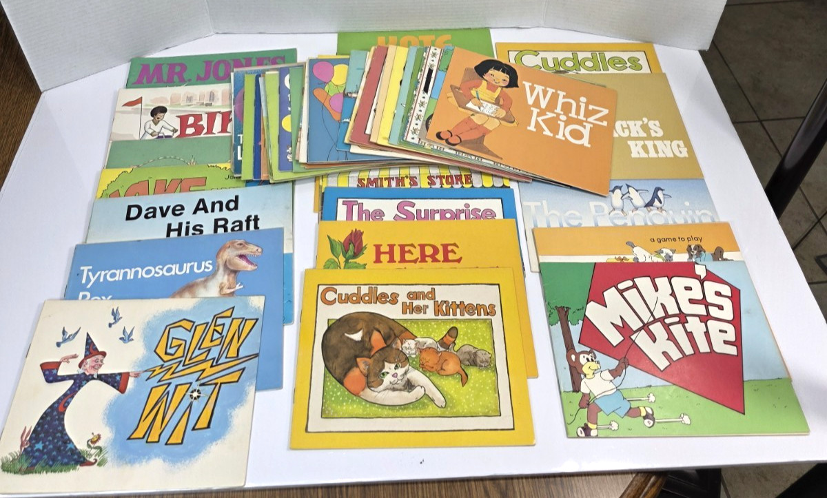 Lot Of 58 Primary Readers Mixed Lot Modern Curriculum Press 1980s Phonics Prac